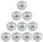 Preview: 10er Ballpaket / Ballset Adidas Fußball UCL UEFA Champions League 26/27 League Gr. 4, 5
