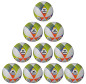 Preview: 10er Ballpaket / Ballset Erima Fußball Hybrid Lite 350g new royal/fiery-coral Gr. 5