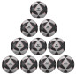Preview: 10er Ballpaket / Ballset Erima Fußball Senzor Star Training schwarz/grau Gr. 5 Preview: 10er Ballpaket / Ballset Erima Fußball Senzor Star Training schwarz/grau Gr. 5