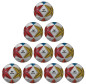 Preview: 10er Ballpaket / Ballset Erima Fußball Senzor Star Training mehrfarbig Gr. 5