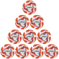 Preview: 10er Ballpaket / Ballset Uhlsport Fußball 290 Ultra Lite Addglue weiß/fluo orange/royal Gr. 3, 4, 5 Preview: 10er Ballpaket / Ballset Uhlsport Fußball 290 Ultra Lite Addglue weiß/fluo orange/royal Gr. 3, 4, 5