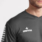 Preview: Derbystar Fußball Trikot Contra Kurzarm grau/weiß Gr. 116 - 3XL Preview: Derbystar Fußball Trikot Contra Kurzarm grau/weiß Gr. 116 - 3XL