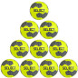 Preview: 10er Ballpaket / Ballset SELECT Handball Light Grippy EHF DB v24 gelb/grau Gr. 1