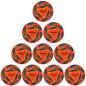 Preview: 10er Ballpaket / Ballset Uhlsport Fußball Ultra Lite Soft 290 fluo orange/marine/fluo gelb Gr. 3, 4, 5