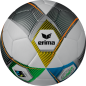 Preview: 10er Ballpaket / Ballset Erima Fußball Hybrid Eco Fairtrade silver/navy Gr. 5