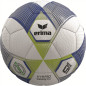 Preview: 10er Ballpaket / Ballset Erima Fußball Hybrid Training 2.0 metallic blue/silver/lime Gr. 5