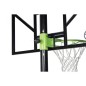 Mobile Preview: EXIT Comet mobiler Basketballkorb. höhenverstellbar. grün/schwarz
