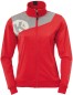 Preview: Kempa Core 2.0 Polyesterjacke Damen rot/dark grau melange Gr. S, M, L, XL