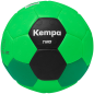 Preview: 10er Ballpaket / Ballset Kempa Handball TIRO fluo grün/schwarz/grün Gr. 0