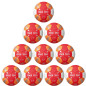 Preview: 10er Ballpaket / Ballset 10er Molten Handball C7 HC3500 IHF Top Trainingsball rot Gr. 0, 1, 2