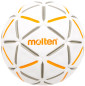 Preview: Molten Handball d60 PRO Top Wettspielball, Resin-Free Harzfrei weiß/orange Gr. 2, 3