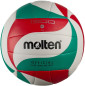Preview: Molten Volleyball V4M1500, weiß/grün/rot, Gr. 4 Vorderseite