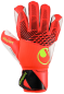 Preview: Uhlsport Torwarthandschuhe FM ZNE Supersoft fluo rot/weiß/fluo gelb Gr. 6 - 11