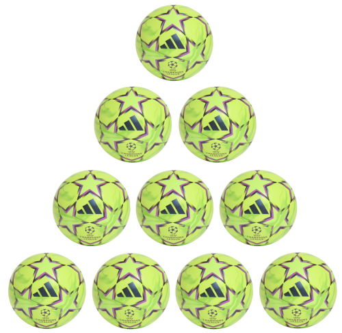 10er Ballpaket / Ballset Adidas Winter Fußball UCL UEFA Champions League 26/27 League Gr. 4, 5