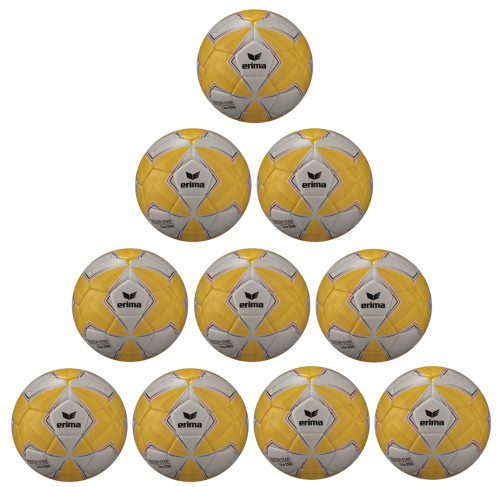 10er Ballpaket Erima Senzor Star Lite 290g gelb Gr. 5