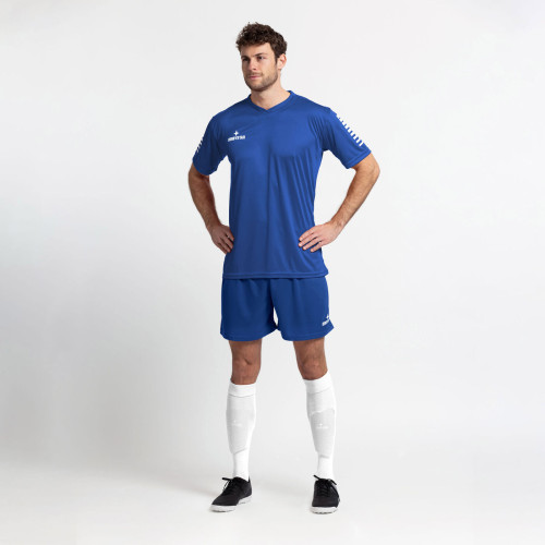 Derbystar Fußball Trikot Contra Kurzarm blau/weiß Gr. 116 - 3XL
