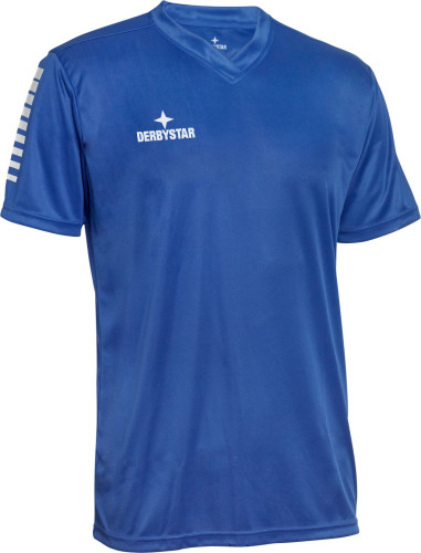 Derbystar Fußball Trikot Contra Kurzarm blau/weiß Gr. 116 - 3XL