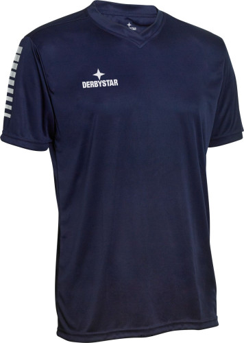 Derbystar Fußball Trikot Contra Kurzarm navy/weiß Gr. 116 - 3XL