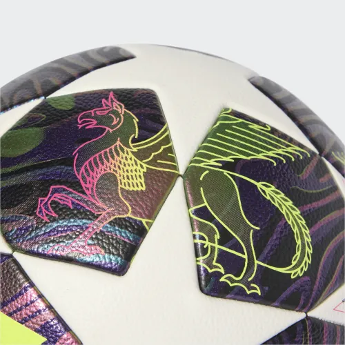 Preview: Adidas Fußball UCL UEFA Champions League Final Competition dark purple/white/solar yellow Gr. 5
