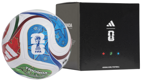 Adidas Fußball WM 2026 Trionda League + Geschenkbox Gr. 5