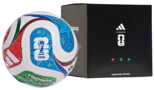 Adidas Fußball WM 2026 Trionda League + Geschenkbox Gr. 5