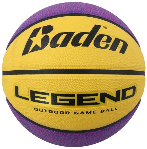 Baden Basketball Legend Outdoor Game Ball liga/gelb 1-1neu