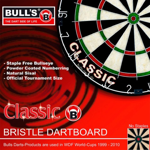 Dartscheibe BULL'S Classic Bristle Dart Board