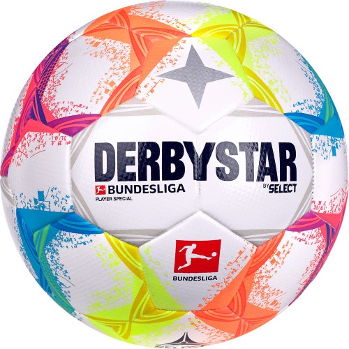 DERBYSTAR Bundesliga Spielball APS v22 bunt Fußball Gr. 5