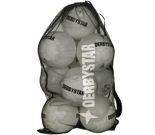 DERBYSTAR Ballnetz v25 für bis zu 10 Bälle befüllt