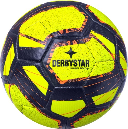 DERBYSTAR Fußball Street Soccer gelb/blau/orange v22 Gr. 5