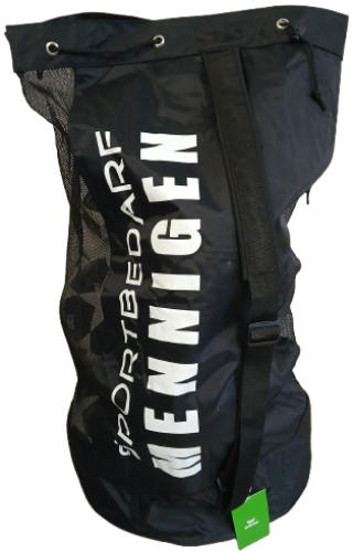 Erima Ballsack mit Sportbedarf Mennigen Branding + Schultergurt für bis zu 12 Bälle