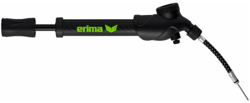 Erima Ballpumpe mit Schlauch, Nadel und Luftdruckmesser