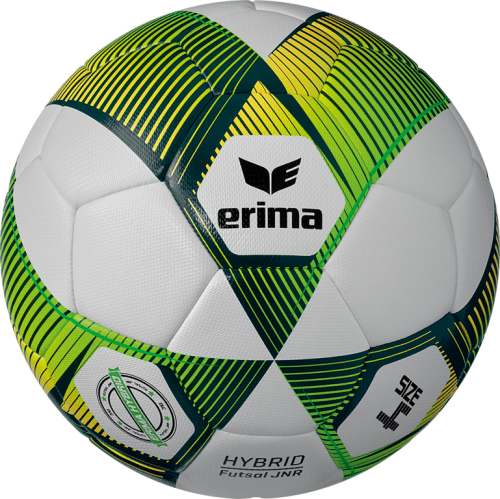 Erima Futsal Ball Hybrid 310g green/yellow Gr. 4