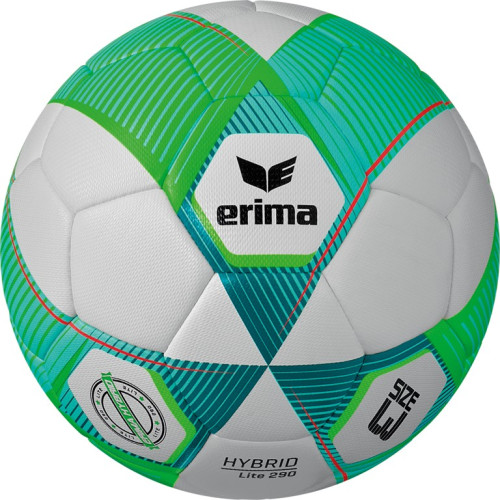 Erima Fußball Hybrid Lite 290g green gecko/petrol Gr. 3