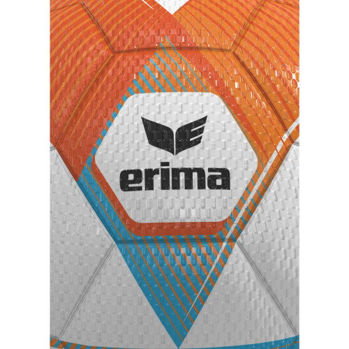Preview: 10er Ballpaket / Ballset Erima Fußball Hybrid Lite 350g neon orange/curacao Gr. 5