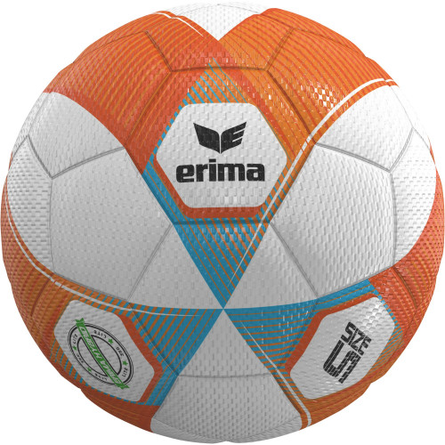 Preview: 10er Ballpaket / Ballset Erima Fußball Hybrid Lite 350g neon orange/curacao Gr. 5
