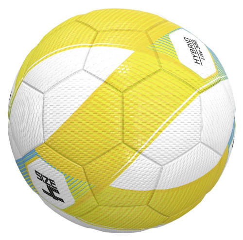 Preview: 10er Ballpaket / Ballset Erima Fußball Hybrid Lite 350g yellow/curacao Gr. 4