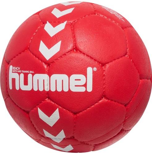 Hummel Beachhandball Soft rot/weiß Gr. 2, 3 Front