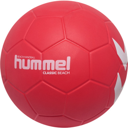 Hummel Beachhandball Classic Beach rot/weiß Gr. 2, 3 Vorderseite
