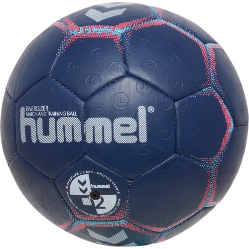 Hummel Handball Trainingsball Energizer marine/weiß/rot Gr. 0, 1, 2, 3 Vorderseite