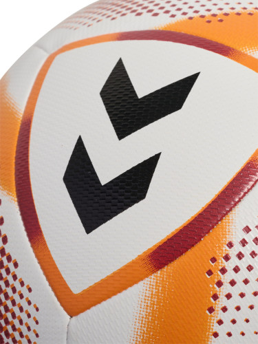 Preview: Hummel Fußball hmlAEROFLY Light 290g weiß/orange Gr. 4 Nahaufnahme