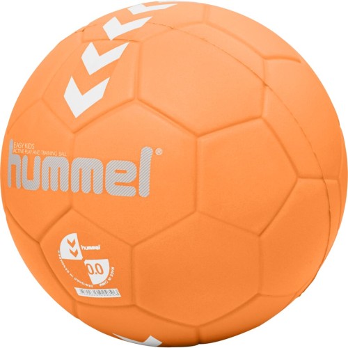 Hummel Handball Freizeit- und Trainingsball Easy Kids orange/weiß Gr. 00, 0, 1 Vorderansicht