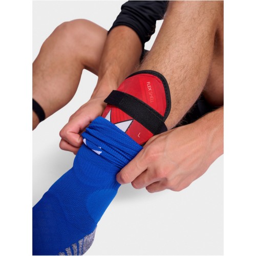 Hummel Schienbeinschoner hml Flex Shell pompeian red XXS, XS, S, M, L