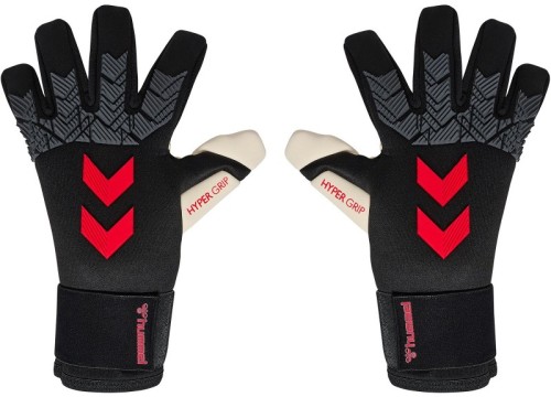 Hummel Torwarthandschuhe hmlGK Hyper Grip schwarz/weiß/rot