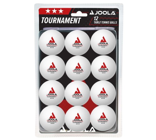 JOOLA Tischtennisbälle Tournament*** 40+, 12 Stück