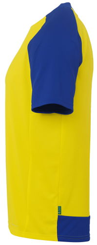 Kempa Handball Trikot Ambition 28 Herren limonengelb/royal Gr. 116 - 3XL