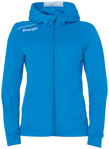 Kempa Player Kapuzenjacke Damen kempablau/weiß Gr. XS, S, M, L, XL, XXL