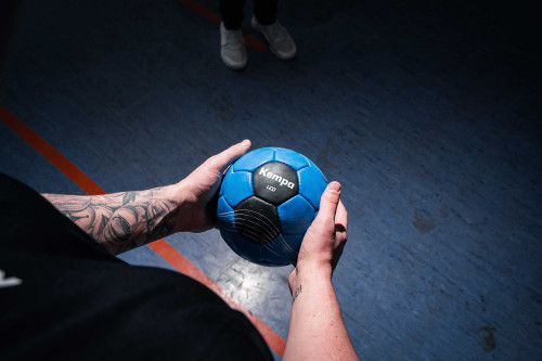 Preview: Kempa LEO kempablau/schwarz Gr. 0, 1, 2, 3