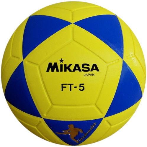 Preview: Mikasa FT-5BY-FQ FIFA Footvolleyball blau/gelb Gr. 5