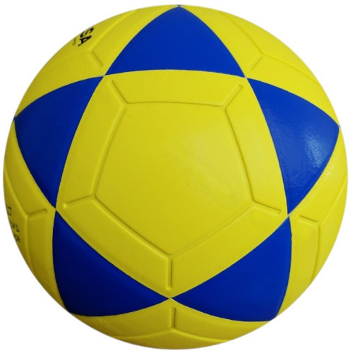 Preview: Mikasa FT-5BY-FQ FIFA Footvolleyball blau/gelb Gr. 5